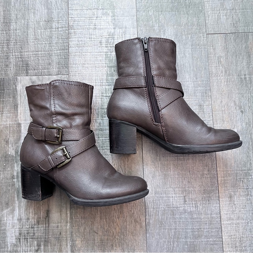 Brown Ankle Boots